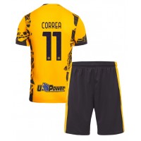 Inter Milan Joaquin Correa #11 Tredje Dräkt Barn 2024-25 Kortärmad (+ Korta byxor)